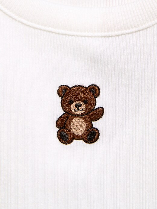 Image number 2 showing, Short-Sleeve Ringer Graphic T-Shirt for Toddler Girls