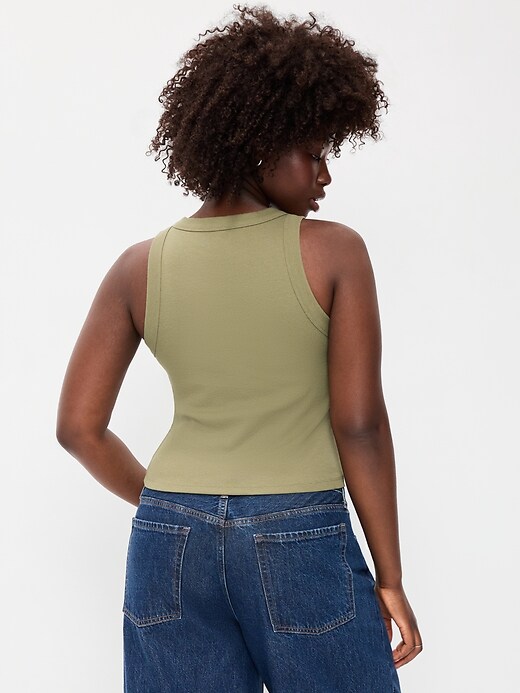 Image number 5 showing, Snug Crop Tank Top