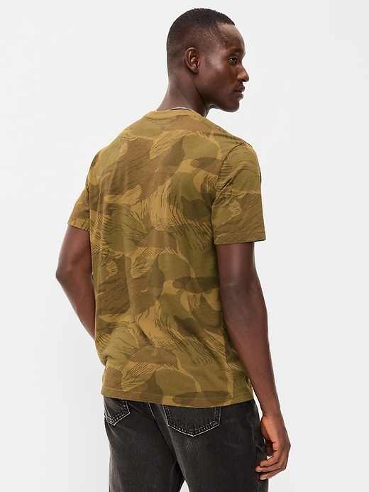 L'image numéro 2 présente T-shirt ras du cou