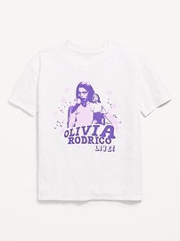 Image number 1 showing, Olivia Rodrigo™ Oversized Graphic T-Shirt for Girls