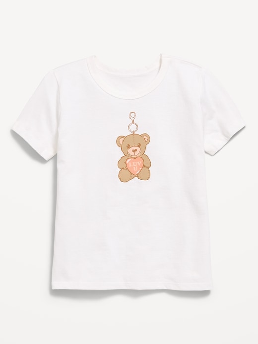 Image number 1 showing, Short-Sleeve Graphic T-Shirt for Girls