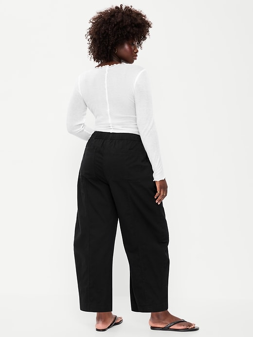 Image number 6 showing, Mid-Rise Pull-On Utility Pants