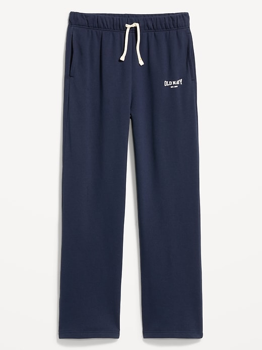 L'image numéro 6 présente Pantalon en coton ouaté coupe généreuse Première nécessité