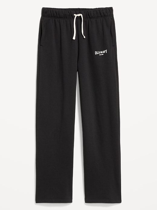 L'image numéro 6 présente Pantalon en coton ouaté coupe généreuse Première nécessité