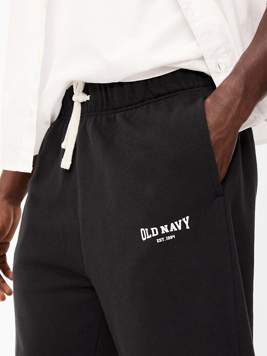 L'image numéro 5 présente Pantalon en coton ouaté coupe généreuse Première nécessité