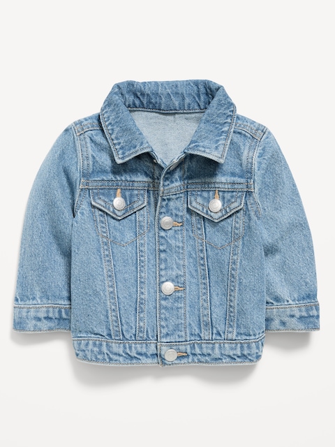 Unisex Trucker Jean Jacket for Baby