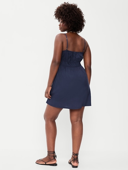 Image number 8 showing, Sleeveless Trousseau Mini Dress