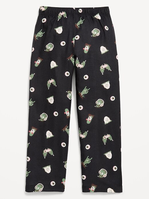 L'image numéro 2 présente Pantalon de pyjama en flanelle à motif pour garçon