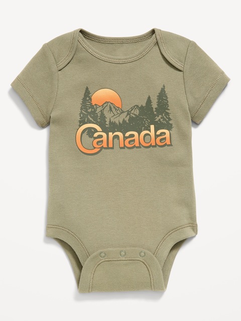 Long-Sleeve Graphic Bodysuit for Baby