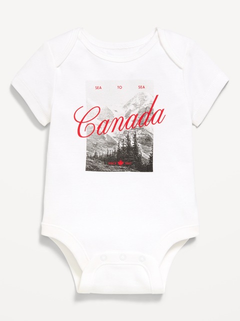 Long-Sleeve Graphic Bodysuit for Baby