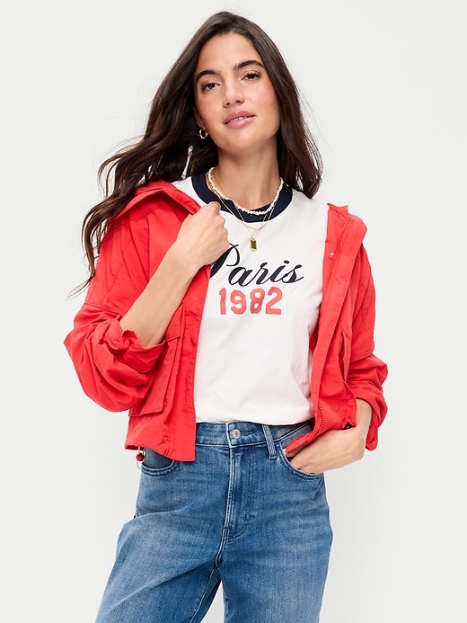 Image number 1 showing, Full-Zip Windbreaker