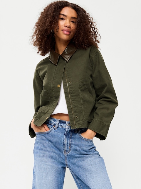 Cropped Barn Jacket