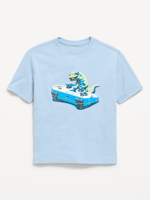 Image number 1 showing, Short-Sleeve Graphic T-Shirt for Boys