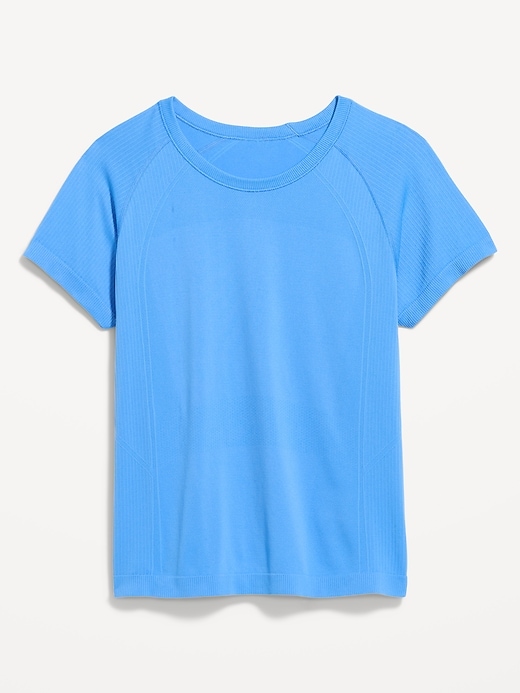 Image number 1 showing, Fluid Seamless Fitted T-Shirt