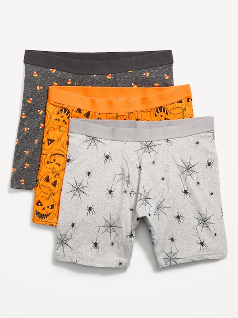 3-Pack Soft-Washed Boxer Briefs -- 6.25-inch inseam