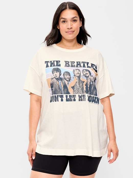Image number 8 showing, Oversized Graphic Tunic T-Shirt