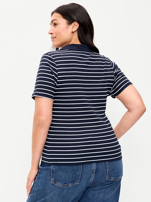 Image number 8 showing, Keyhole Polo Top