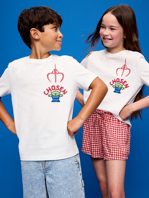 Image number 1 showing, Old Navy x Pixar Toy Story Gender-Neutral Graphic T-Shirt for Kids