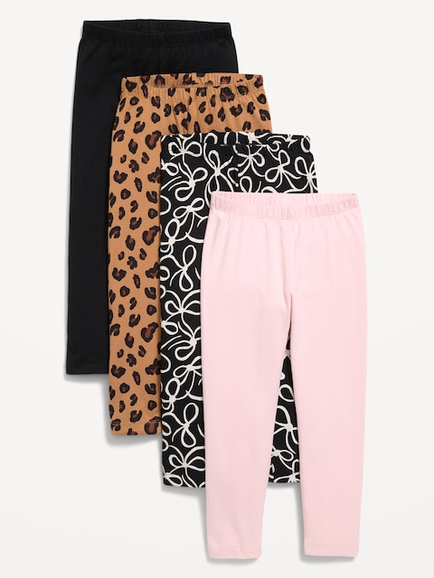 LEGGING PLEINE LONGUEUR EN JERSEY POUR TOUTE-PETITE (PAQUET DE 4)