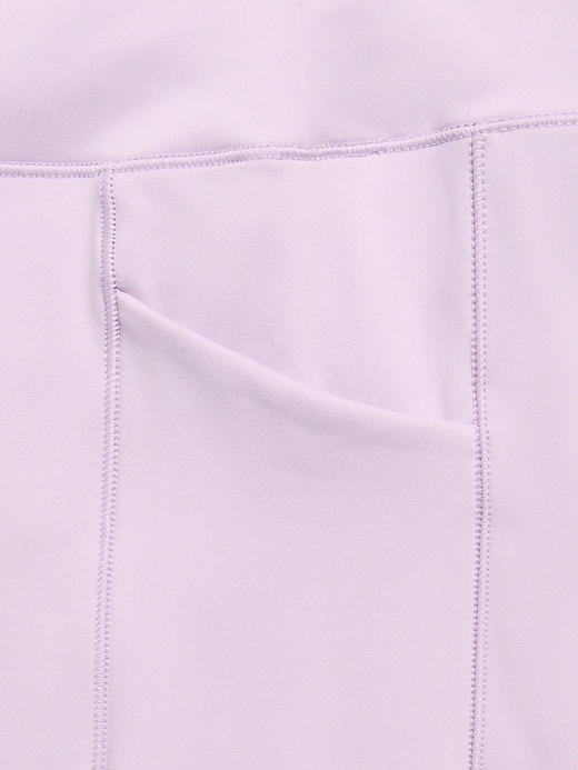 L'image numéro 3 présente Legging StudioSmooth à taille haute longueur 7/8 pour fille