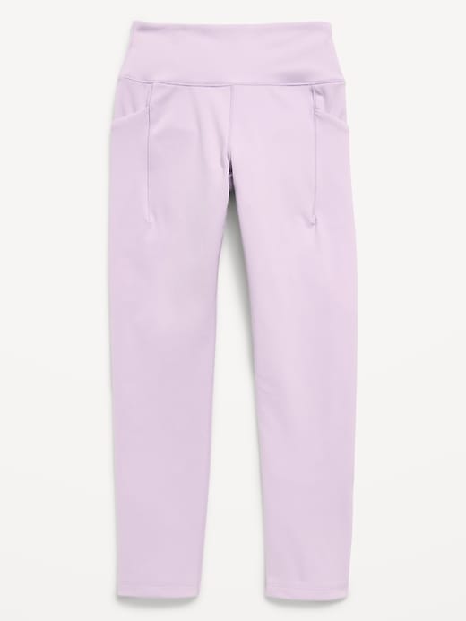 L'image numéro 1 présente Legging StudioSmooth à taille haute longueur 7/8 pour fille