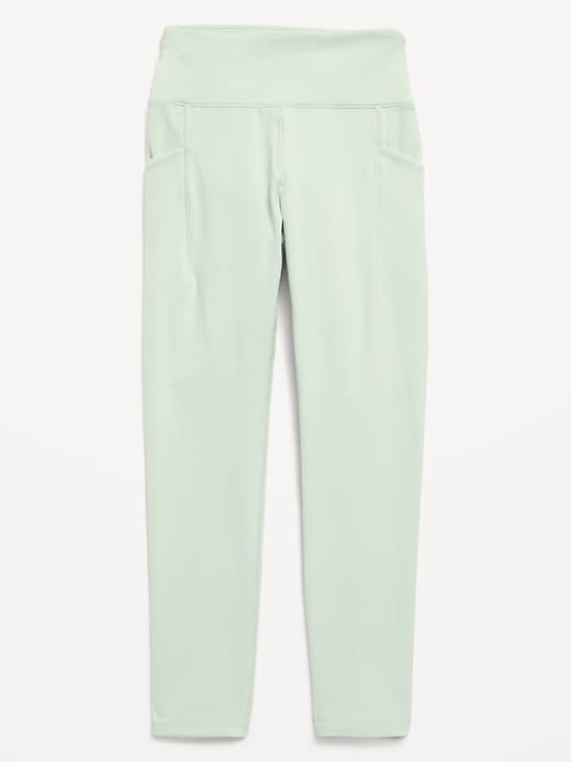 L'image numéro 4 présente Legging StudioSmooth à taille haute longueur 7/8 pour fille