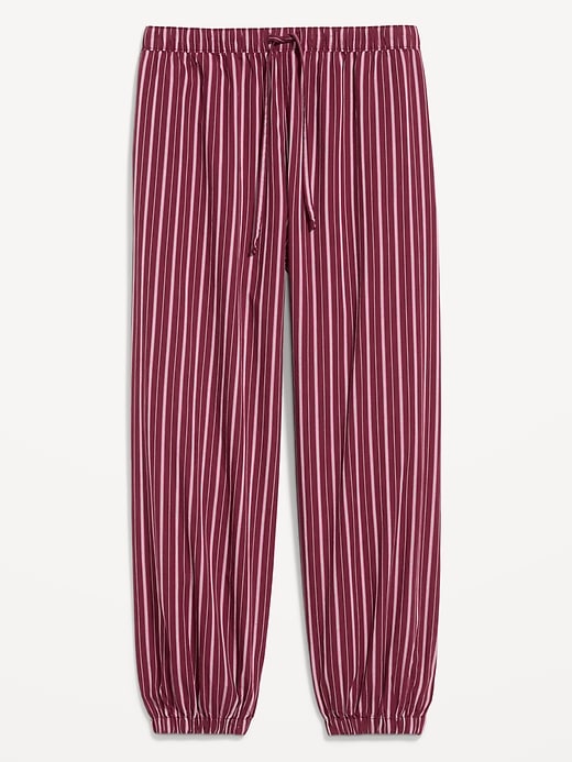 Image number 4 showing, Cinched Poplin Balloon Pants