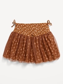 Image number 2 showing, Western Smocked Tulle Skirt for Toddler Girls