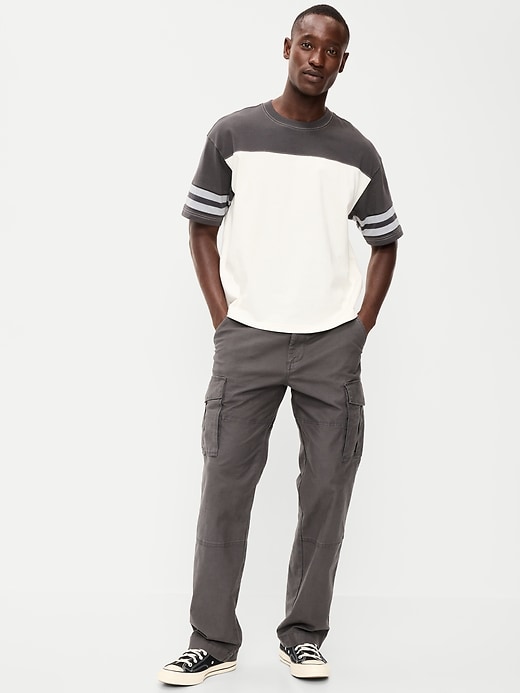 L'image numéro 1 présente Pantalon cargo rodé ample années 1990