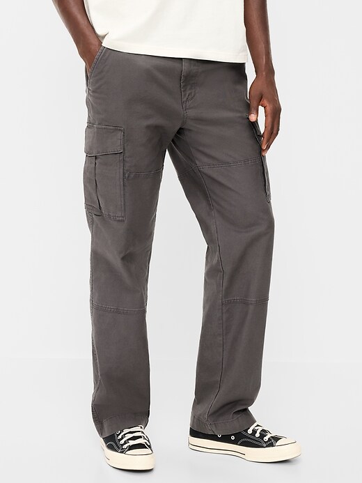 L'image numéro 2 présente Pantalon cargo rodé ample années 1990