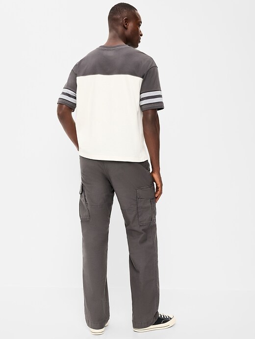 L'image numéro 3 présente Pantalon cargo rodé ample années 1990