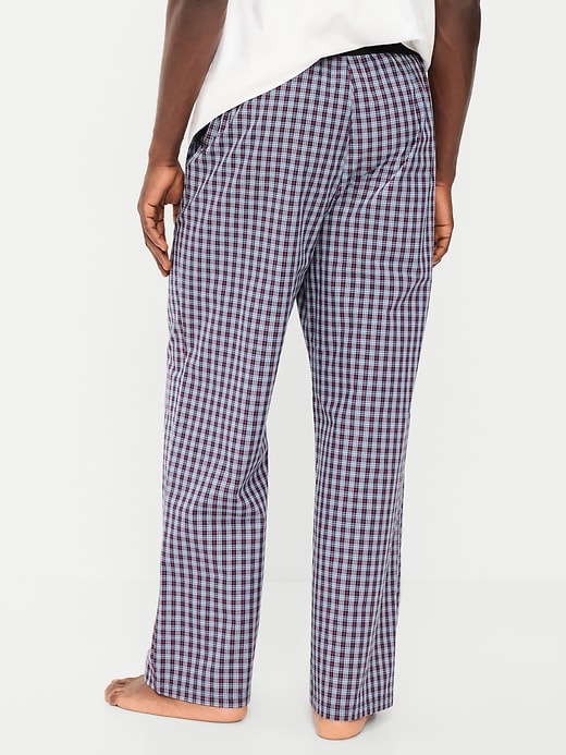Image number 2 showing, Elastic-Waist Poplin Pajama Pant