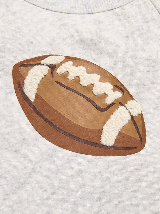 Image number 4 showing, Long-Sleeve Graphic Fleece One-Piece for Baby