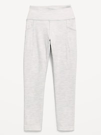 Image number 1 showing, High-Waisted StudioSmooth 7/8 Leggings for Girls