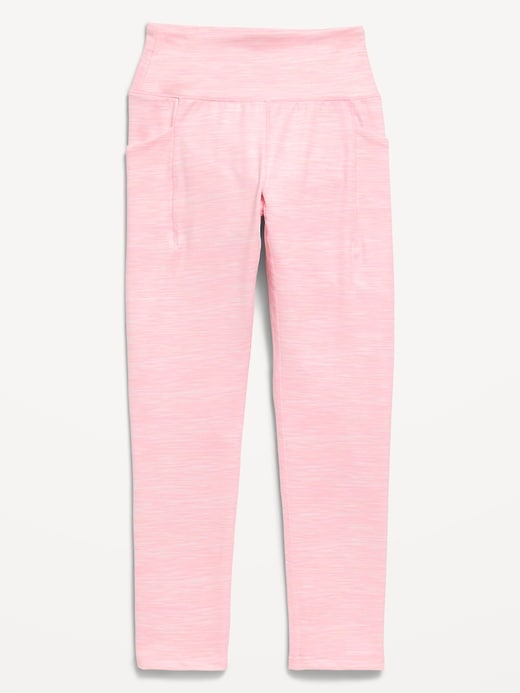 Image number 1 showing, High-Waisted StudioSmooth 7/8 Leggings for Girls