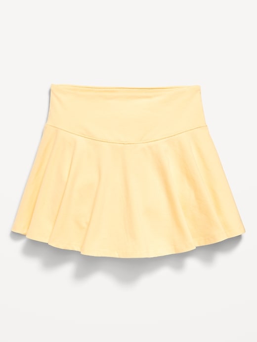 L'image numéro 5 présente Jupe-short à taille haute pour fille