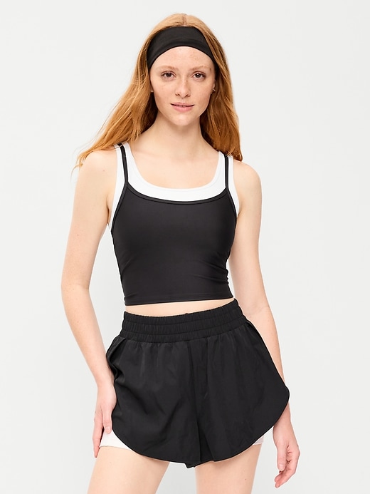 Image number 1 showing, PowerSoft Layered Longline Bra