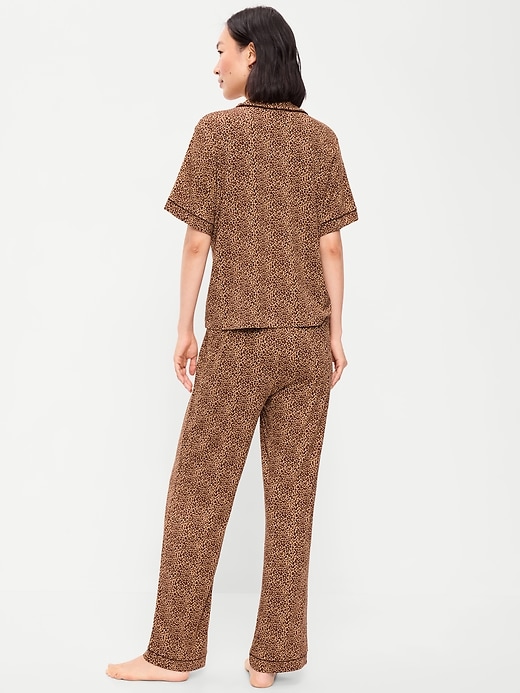 Image number 2 showing, Sunday Sleep Knit Jersey Pant Set