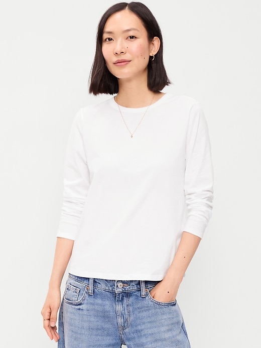 L'image numéro 1 présente T-shirt passe-partout à manches longues