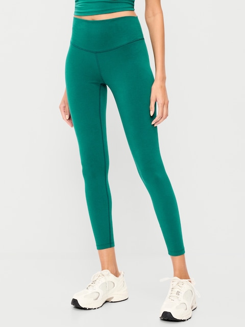High-Waisted PowerChill 7/8 Cotton Leggings