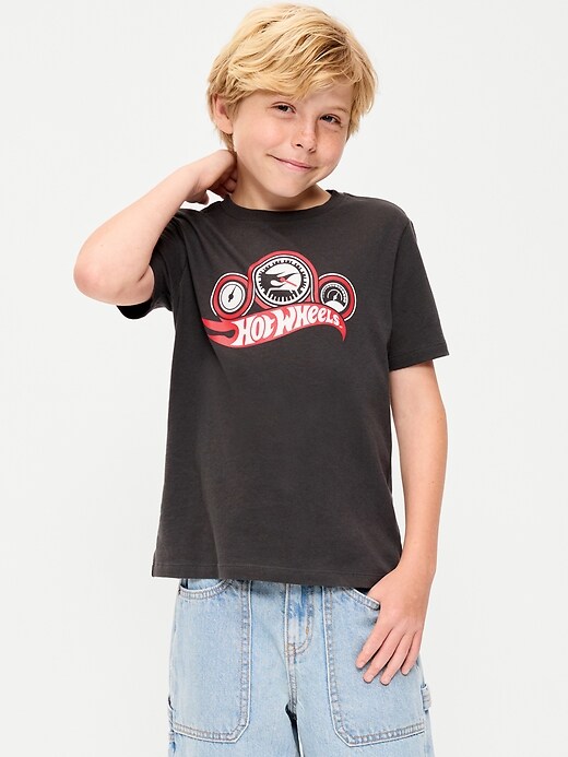 Image number 1 showing, Hot Wheels™ Gender-Neutral Graphic T-Shirt Kids