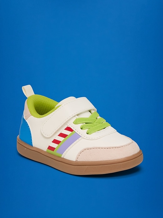 Image number 1 showing, Old Navy x Pixar Toy Story Faux-Leather Sneakers for Toddler
