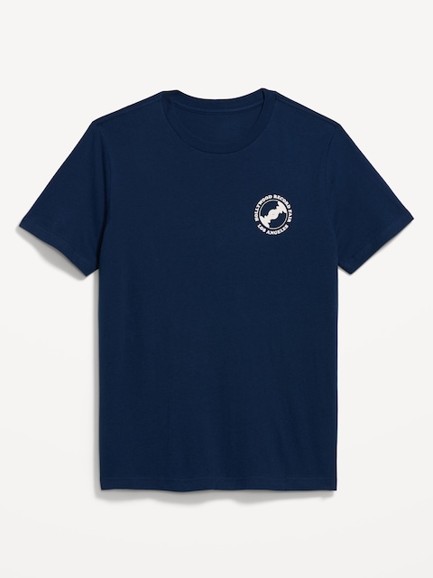 Soft-Washed Crew-Neck Graphic T-Shirt