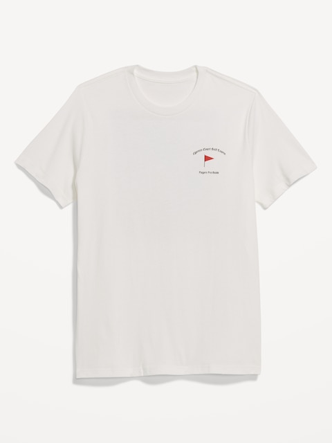 Soft-Washed Crew-Neck Graphic T-Shirt