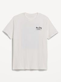 Image number 2 showing, Soft-Washed Crew-Neck Graphic T-Shirt