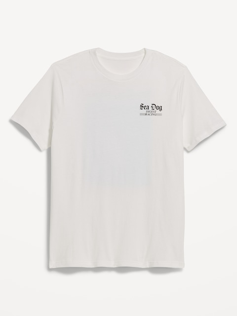Soft-Washed Crew-Neck Graphic T-Shirt