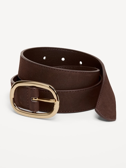 L'image numéro 1 présente Ceinture en faux suède pour femme