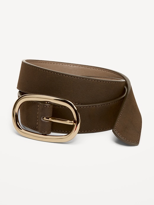 L'image numéro 1 présente Ceinture en faux suède pour femme