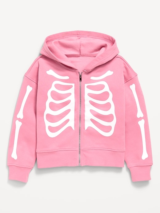 Image number 1 showing, Fleece Full-Zip Hoodie for Girls
