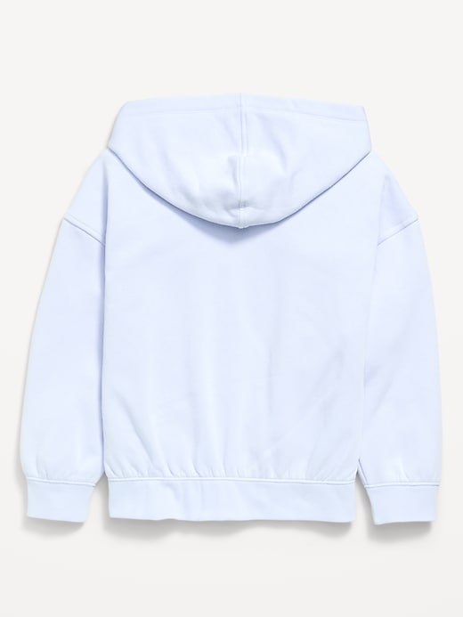 Image number 2 showing, Oversized Graphic Pullover Hoodie for Girls